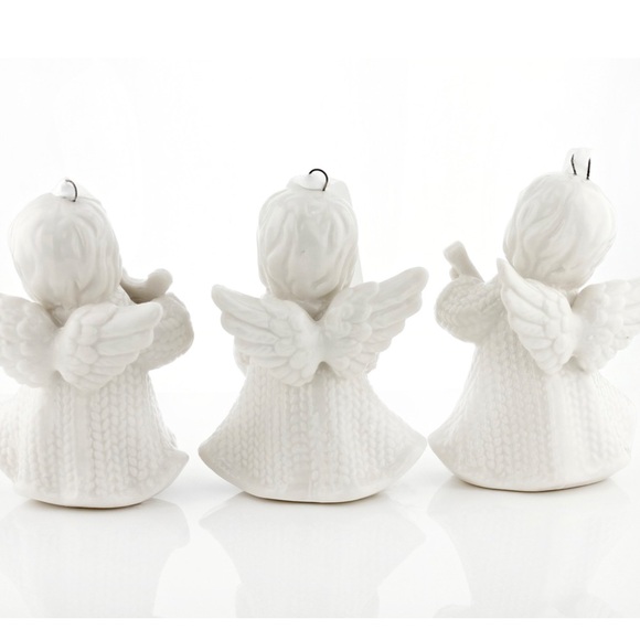 Artisan Collection of Ireland™ Set of 6 Angel Ceramic Figurine Ornaments - Picture 3 of 4